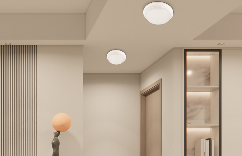 LG09A IP54 Alluminio impermeabile a LED rotondo a forma di paratia rotonda