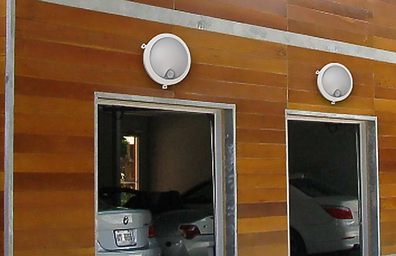 LG09E IP54 Luce di paratia in alluminio rotondo impermeabile